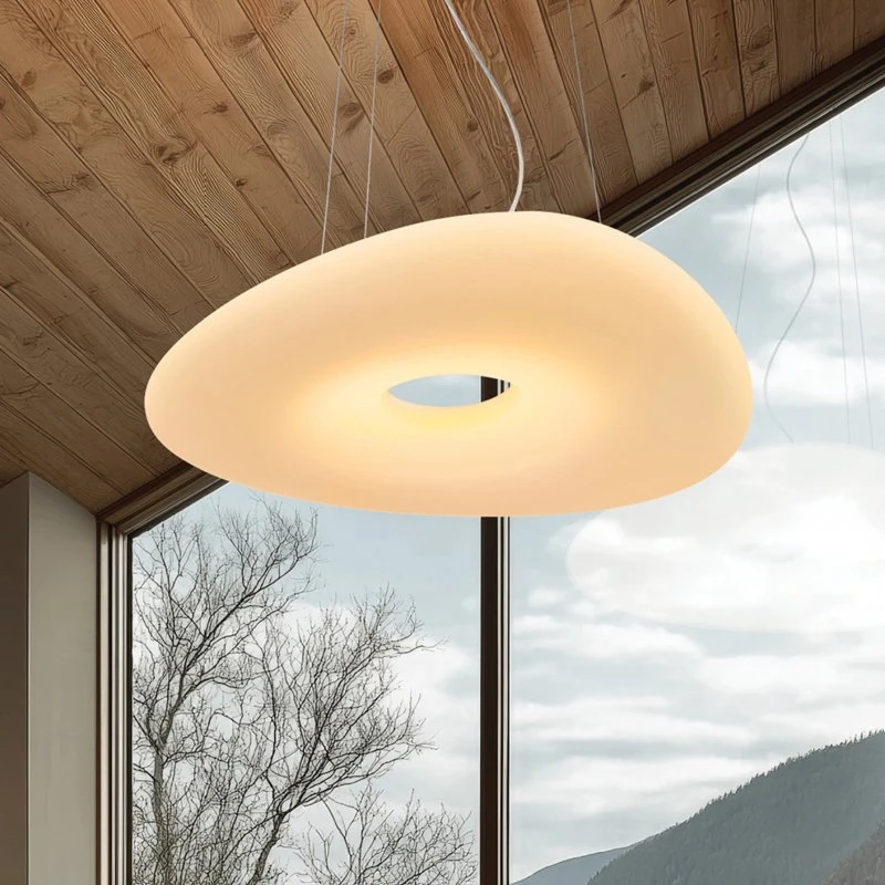 Stilnovo Żyrandol LED Mr. Magoo DALI 52 cm, ciepła biel