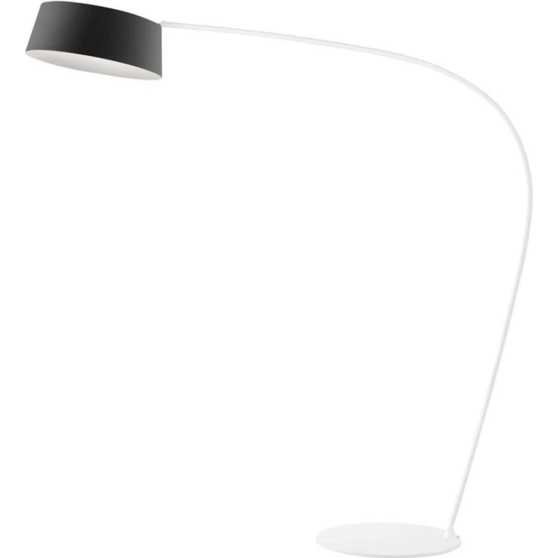 Stilnovo Oxygen FL1 LED Lampa łukowa, czarna, 212 cm