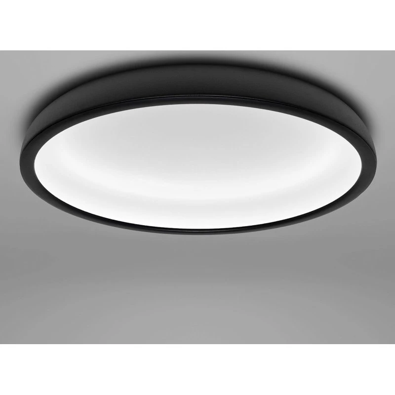 Stilnovo Reflexio Lampa Sufitowa LED, Ø 46 cm, Czarna