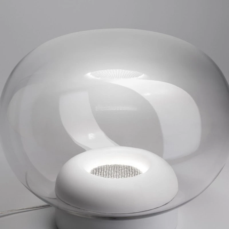 Stilnovo La Mariée Lampa stołowa LED szklana, 28,5 cm