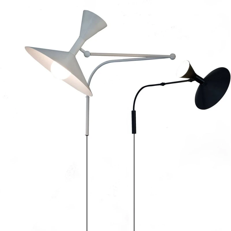 Nemo Lighting Kinkiet Lampe de Marseille, czarny