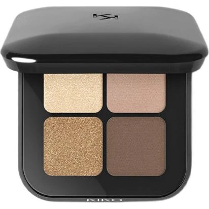 KIKO Milano Bright Quartet Eyeshadow Palette 02 Rosy Mauve Variations