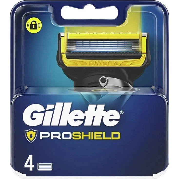 Gillette Fusion ProShield Wymienne Ostrza 4 szt