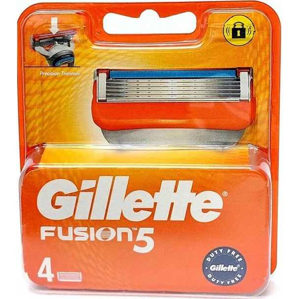 Gillette Fusion5 Wymienne Ostrza 4 szt.