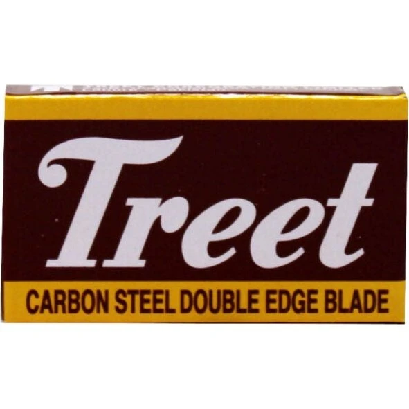 Treet Carbon Black Steel 10 szt. żyletki do golenia