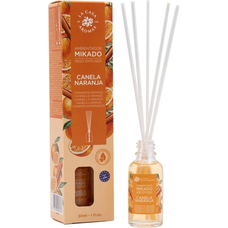 La Casa de los Aromas Mikado patyczki zapachowe Cynamon & Pomarańcza 30ml