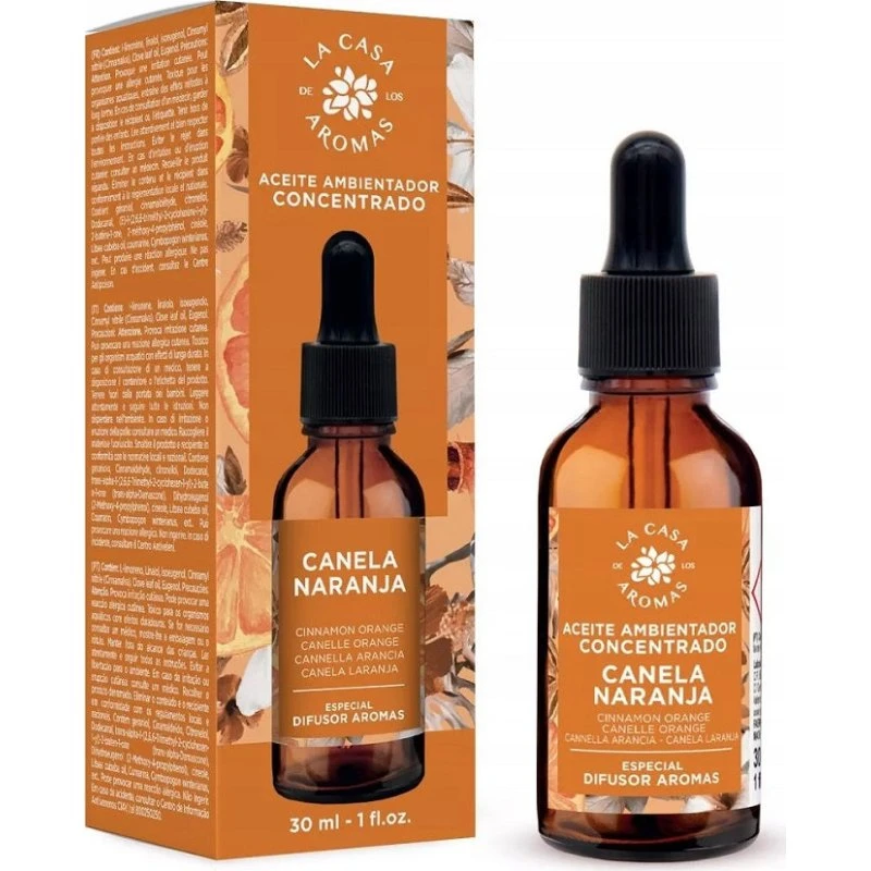 La Casa de los Aromas Olejek zapachowy Cynamon-Pomarańcza 30ml