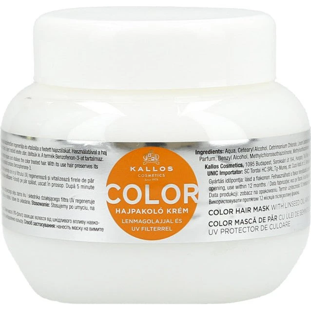 Kallos Color Maska do włosów farbowanych 275ml