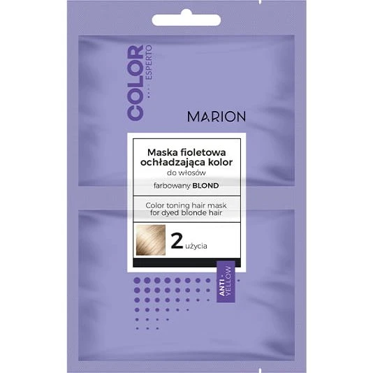 Marion Color Esperto Blond Maska Fioletowa 40 ml