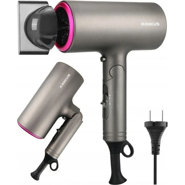 KREXUS EX9116 Suszarka Jonizacyjna Składana 1600W
