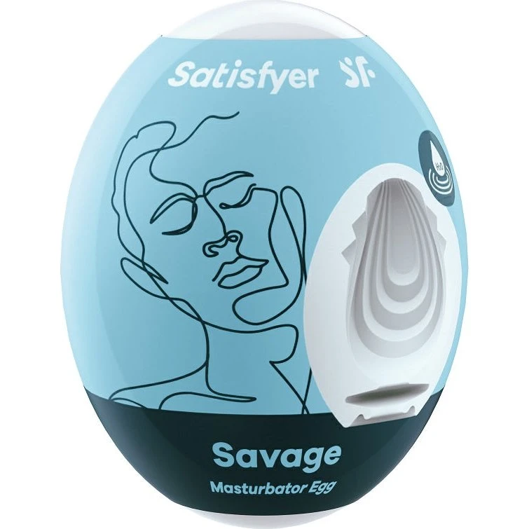 Satisfyer Egg Savage - Masturbator w kształcie jajka