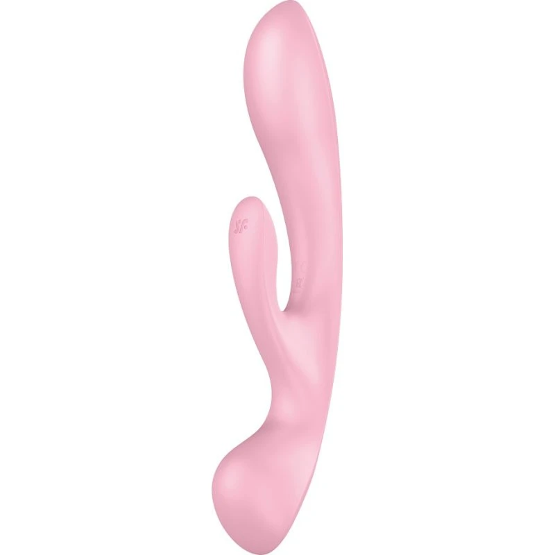 Satisfyer Triple Oh wibrator wielofunkcyjny Light Pink