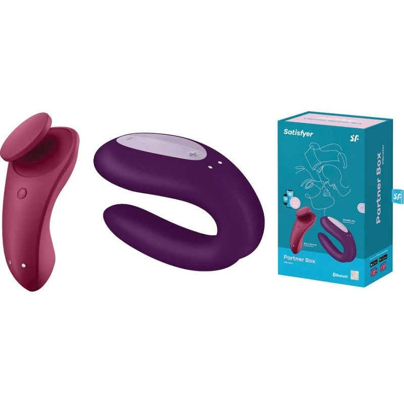Satisfyer Partner Box 1: Sexy Secret Panty Vibrator + Double Joy