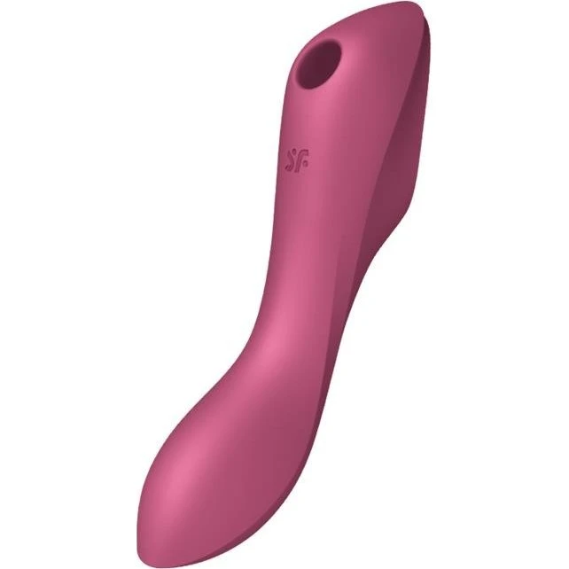 Satisfyer Curvy Trinity 3 Stymulator Łechtaczki Red