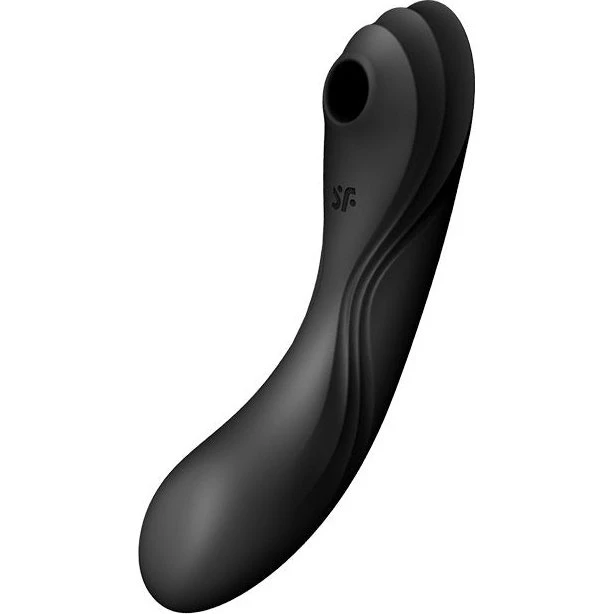 Satisfyer Curvy Trinity 4 stymulator łechtaczki Black