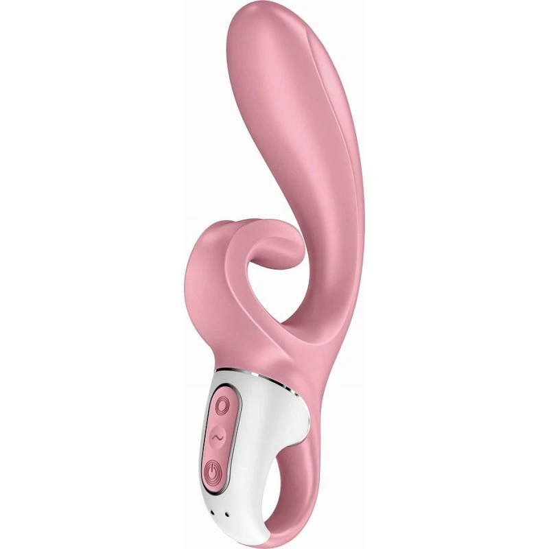 Satisfyer Hug Me wibrator typu króliczek Pink/White
