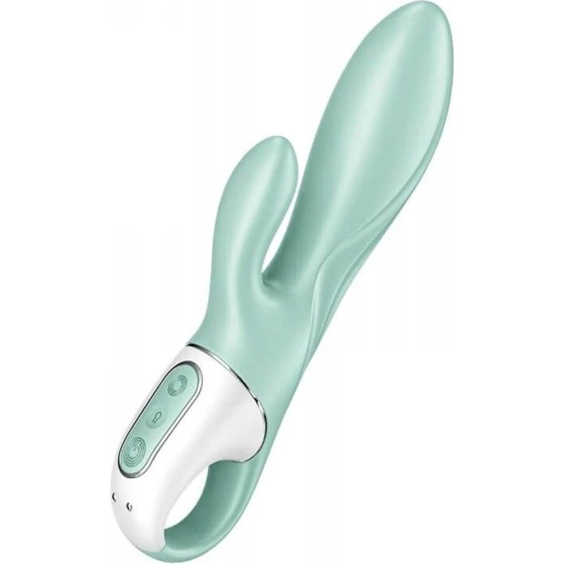 Satisfyer Air Pump Bunny 5+ wibrator z pompką Mint