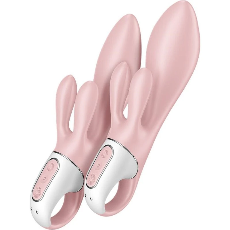 Satisfyer Air Pump Bunny 3 Wibrator typu króliczek Rose