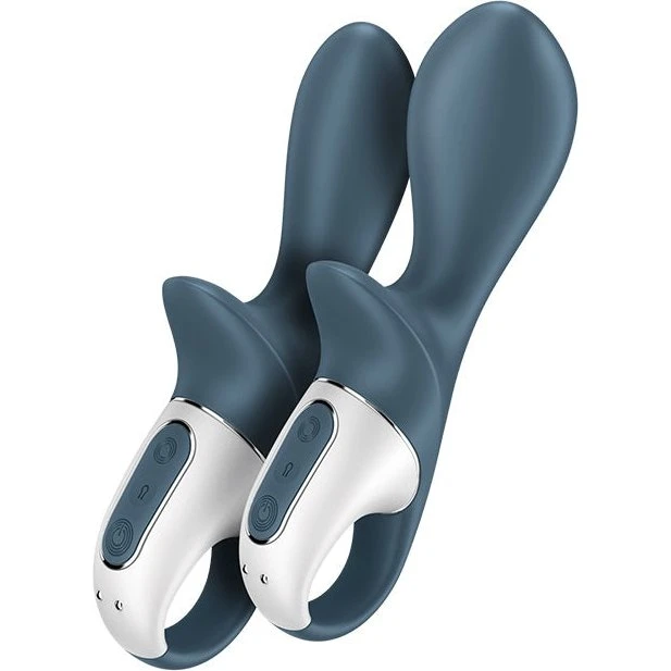 Satisfyer Air Pump Booty 2 wibrator analny Anthracite