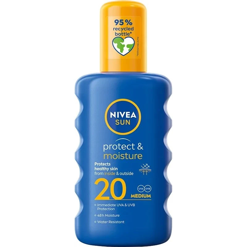 NIVEA SUN Protect & Moisture Spray SPF 20 200ml