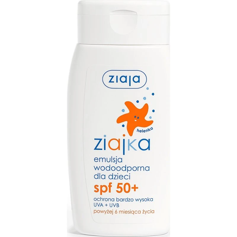 Ziaja Ziajka Emulsja Wodoodporna Dzieci SPF50 125ml