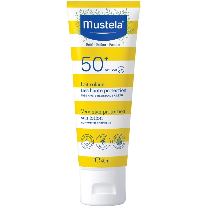 Mustela Mleczko Przeciwsłoneczne SPF50+ 40 ml