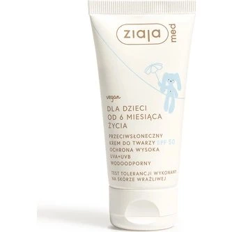 Ziaja Med Krem Przeciwsłoneczny SPF50 50ml dla Dzieci od 6 miesięcy