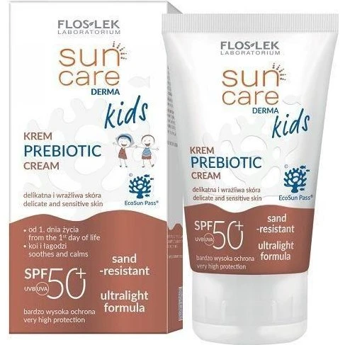 Floslek Sun Care Derma Kids Krem Prebiotic SPF 50+ 50ml