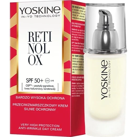 Yoskine Retinolox Krem Przeciwzmarszczkowy SPF 50+ 30ml