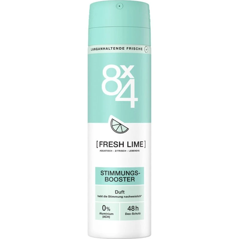 8x4 Fresh Lime dezodorant w sprayu 150ml