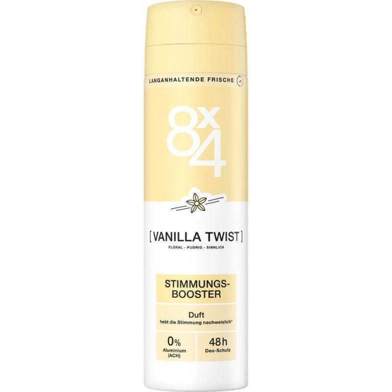 8x4 Vanilla Twist dezodorant w sprayu 150ml