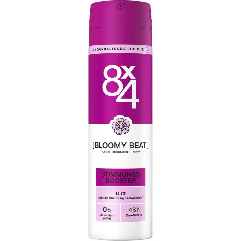 8x4 Bloomy Beat dezodorant w sprayu 150ml