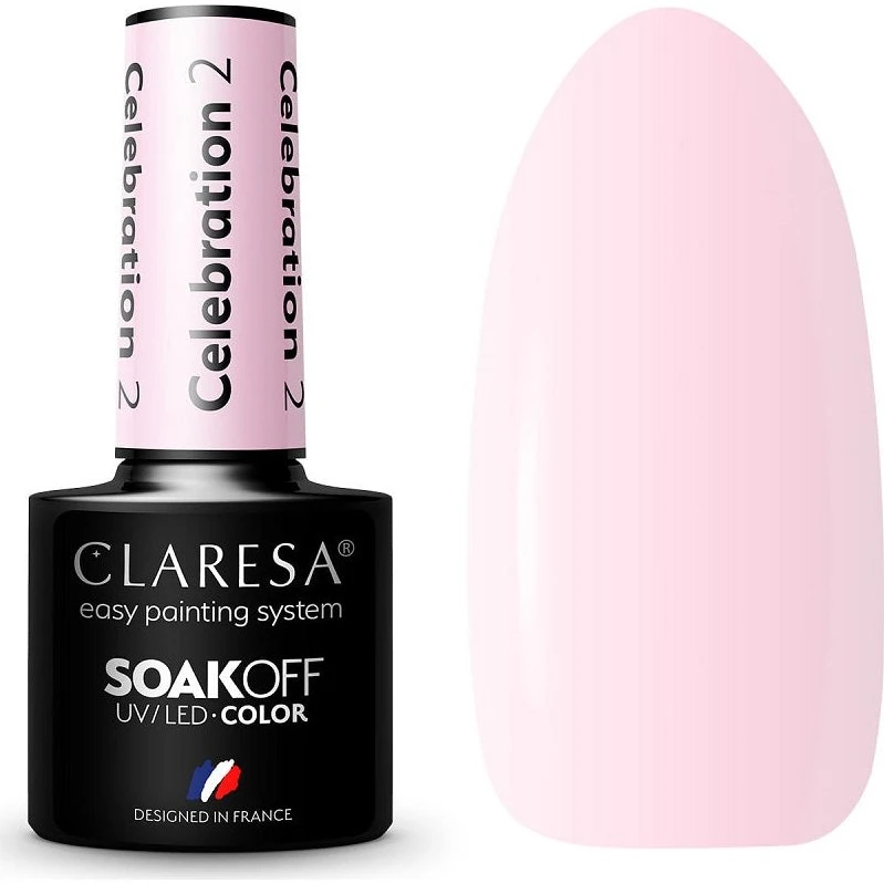 Claresa Soak Off UV/LED Celebration lakier hybrydowy 5g