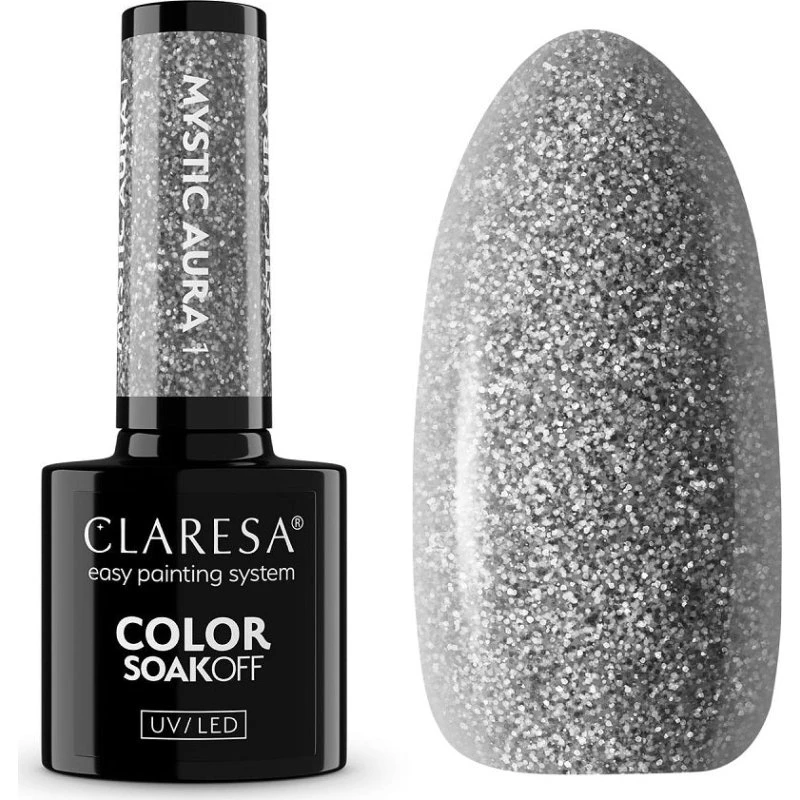 Claresa Color Soak Off UV/LED Mystic Aura lakier hybrydowy 5g