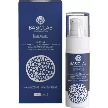BasicLab Serum z 10% trehalozą i 5% peptydem Snap-8 30 ml