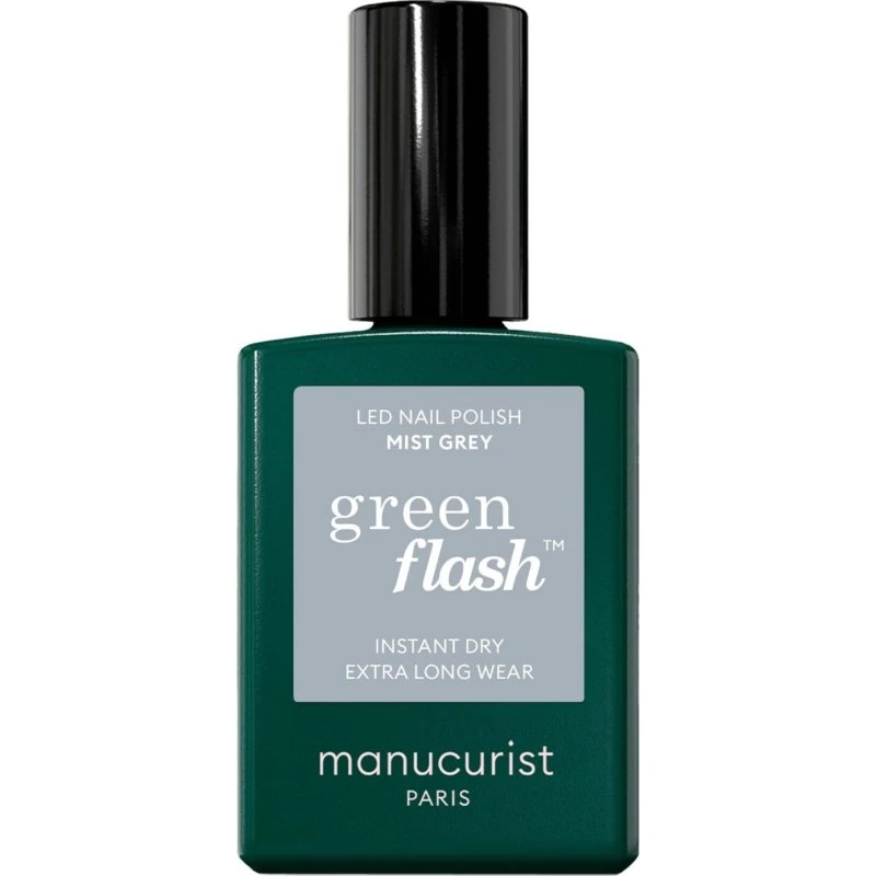 Manucurist Green Flash Mist Grey - Lakier do paznokci LED 15ml