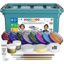 Snazaroo Zestaw Farb do Malowania Twarzy 300 Twarzy