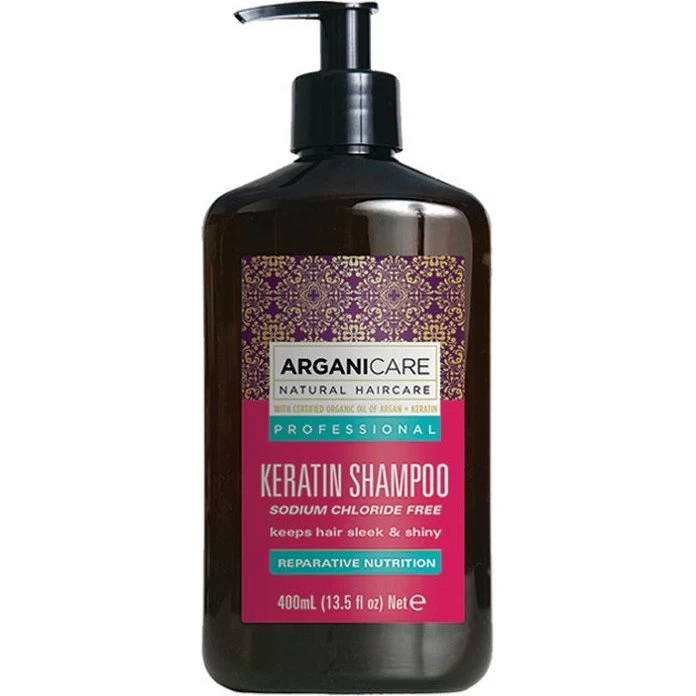 Arganicare Keratin Szampon do włosów z keratyną 400ml