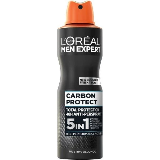 L'Oreal Paris Men Expert Carbon Protect Antiperspirant Spray 250ml
