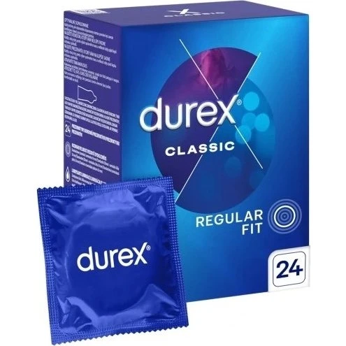Durex Classic Prezerwatywy, 24 sztuki