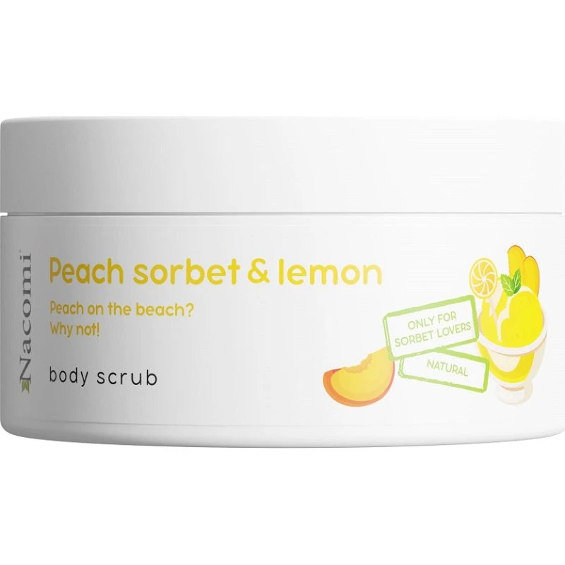 Nacomi Peeling do ciała brzoskwiniowy sorbet z cytryną 100ml