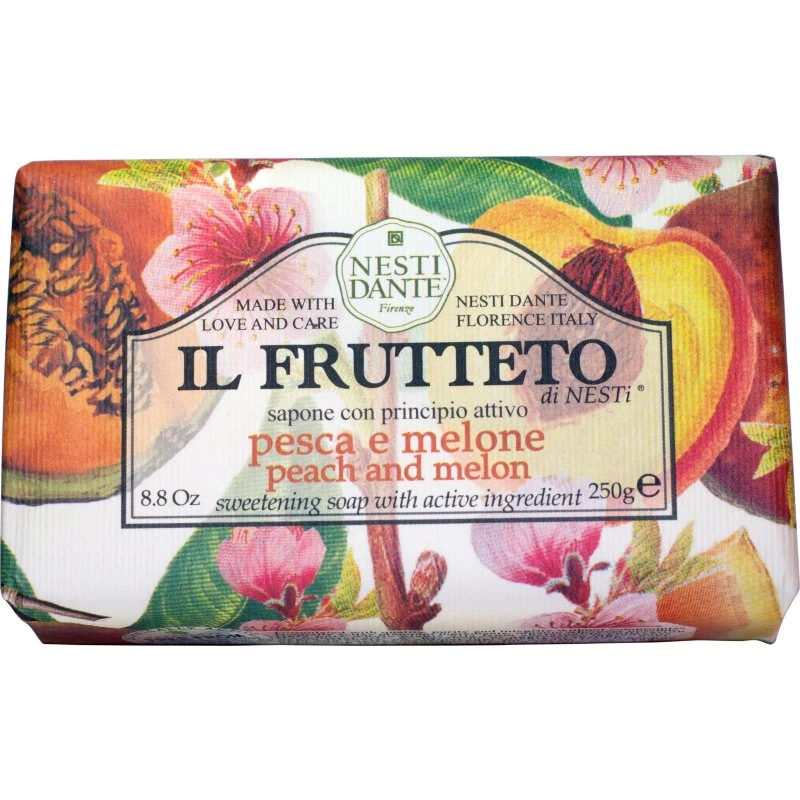 Nesti Dante Il Frutteto Mydło Brzoskwinia i Melon 250g