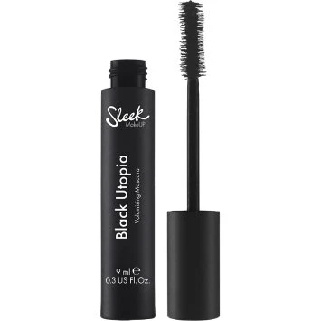 Sleek Black Utopia Volumising Mascara 9 ml czarny
