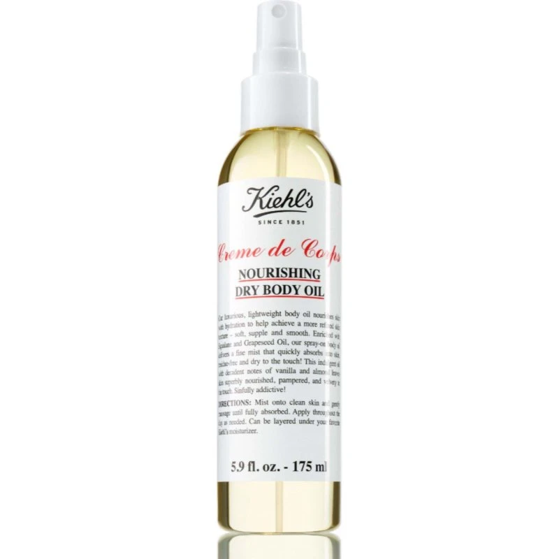 Kiehl's Creme de Corps Odżywczy suchy olejek do ciała 175 ml