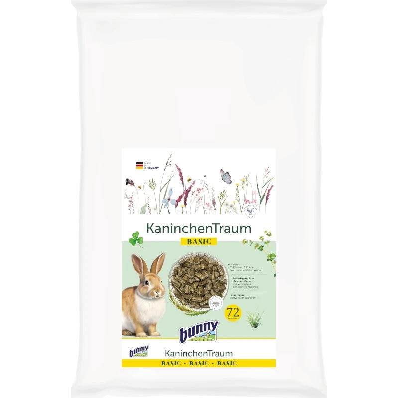 Bunny Basic Marzenie królika - Karma dla królików miniaturowych, 4 kg