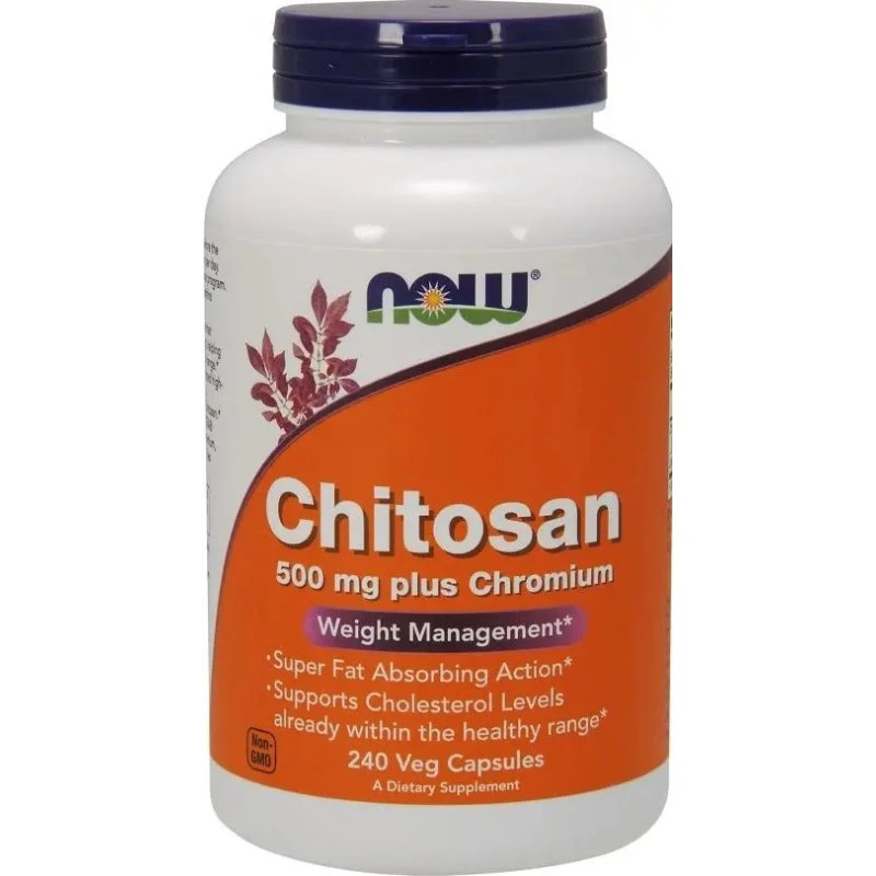 Now Foods Chitosan LipoSan Ultra z Chromem, 240 kapsułek