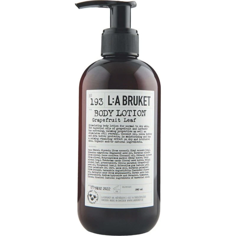 L:A Bruket Balsam Do Ciała 193 Grapefruit Leaf 240 ml