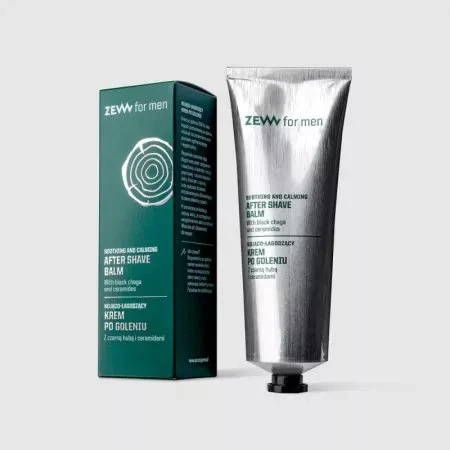 ZEW for Men Krem po goleniu z czarną hubą i ceramidami 80ml