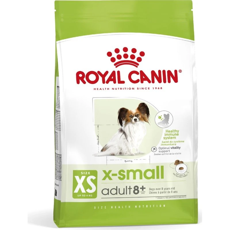 Royal Canin X-Small Adult 8+ Karma dla psów, 1,5 kg