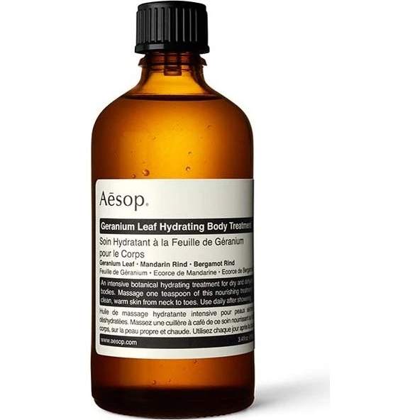 Aesop Geranium Leaf Hydrating Body Treatment 100 ml